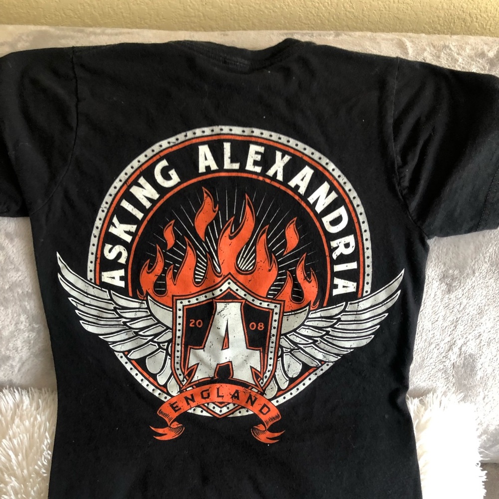 Asking Alexandria band shirt size xs